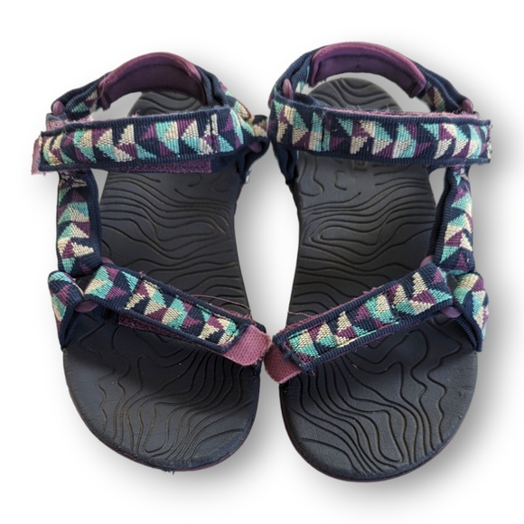 Teva Hurricane Sandals Girls Size 11 - Picture 1 of 6